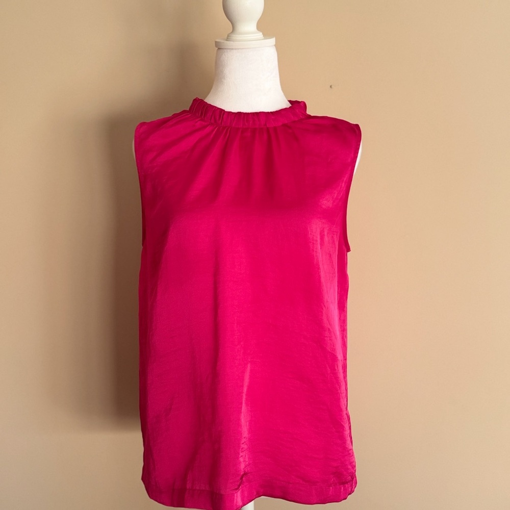 Sleeveless Pink Top